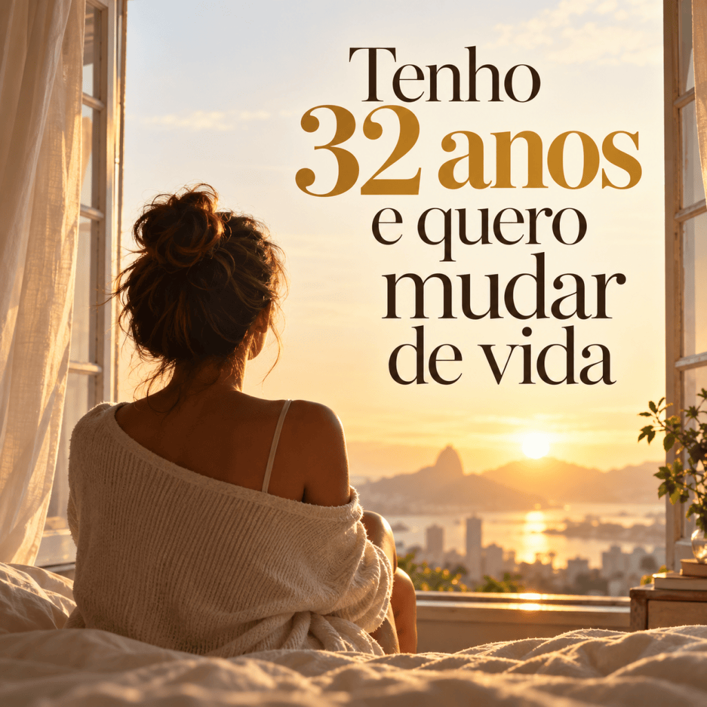 Tenho 32 anos e quero mudar de vida